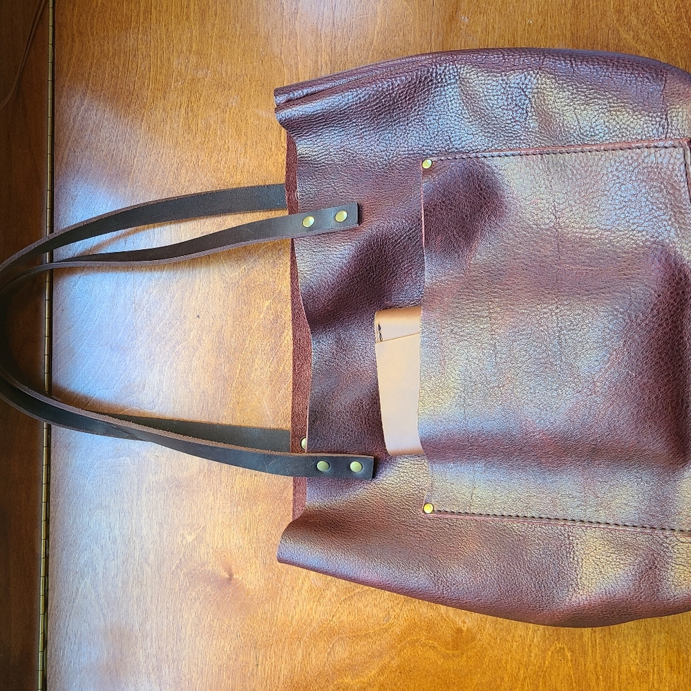 Portland Leather Goods medium tote